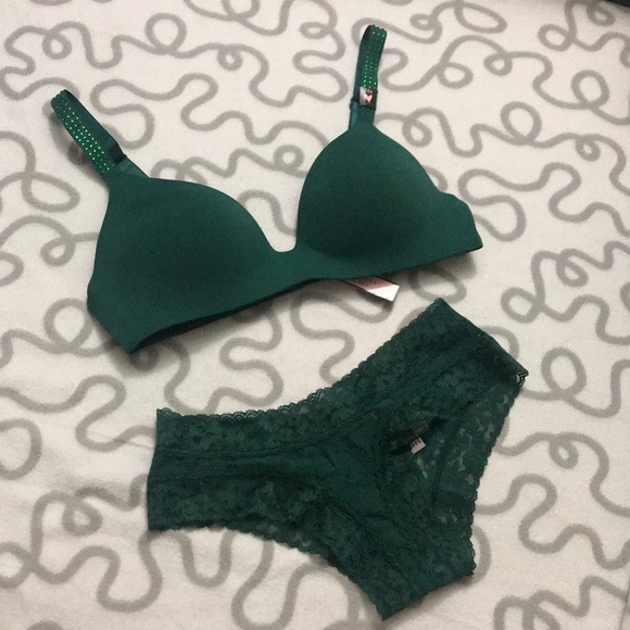 plaid underwear set